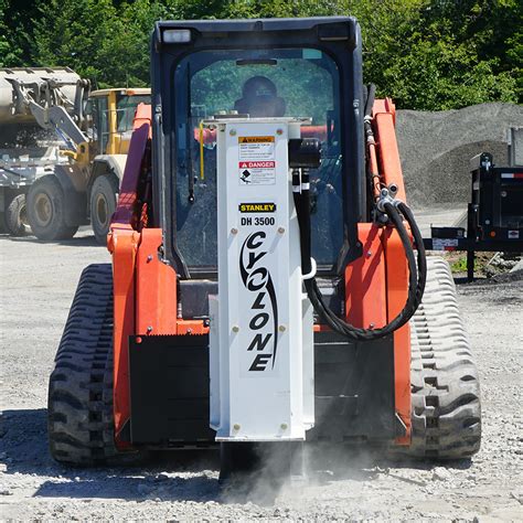 skid steer drop hammer attachment